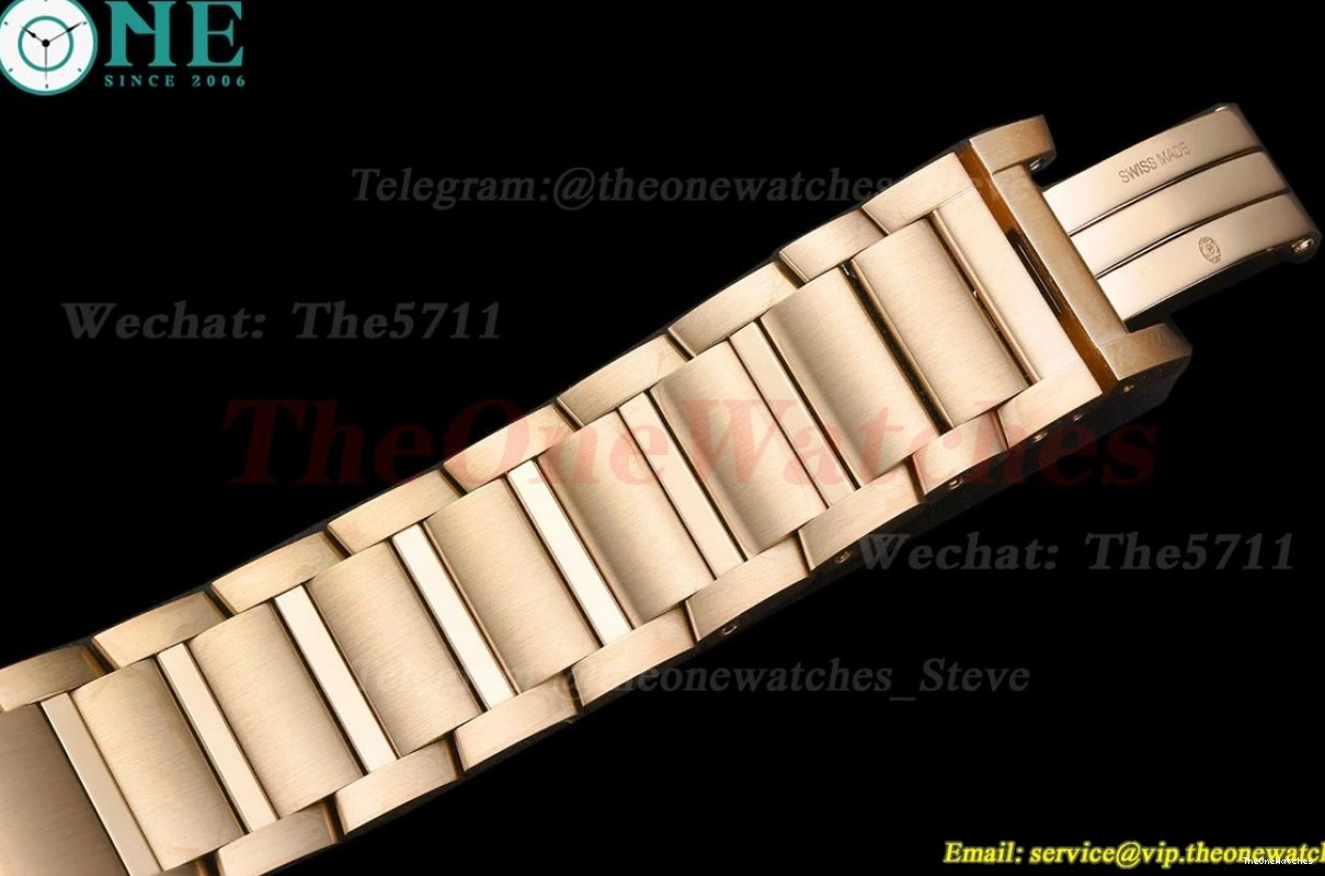 8848F 27mm Quartz Silver Tank RG RG Française Dial 0307